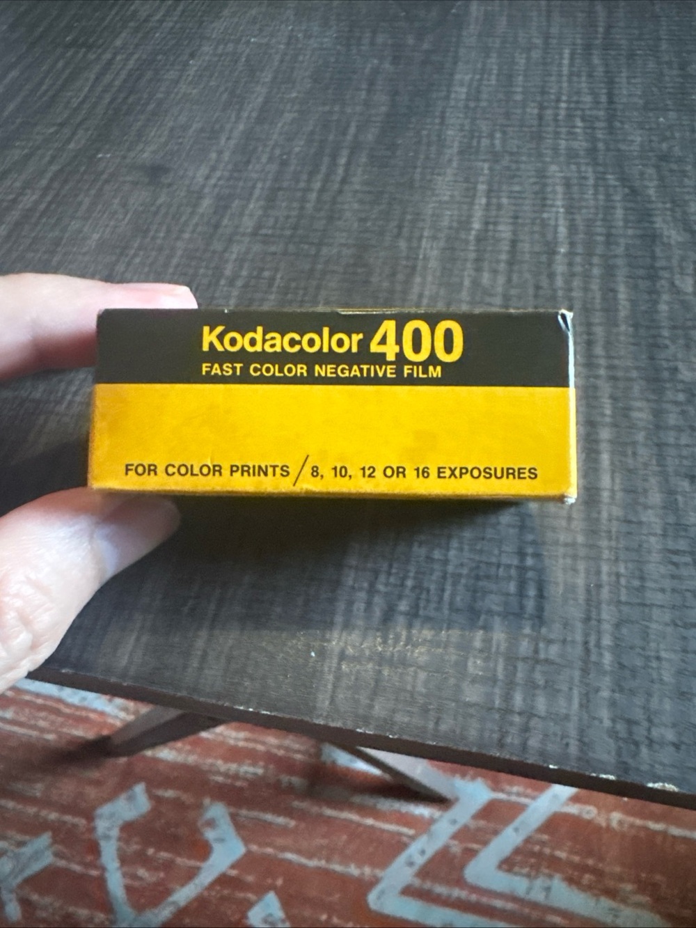 Vtg Kodak Kodacolor 400 Fast Color Negative Film, CG120, Exp 08/1981